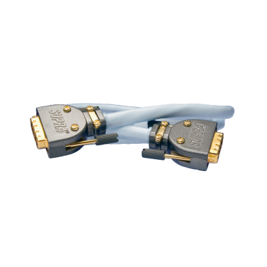 SUPRA 1001101185 Patchkabel 2 x DVI, hane/hane